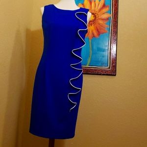 Royal Blue Women's Mid Dress